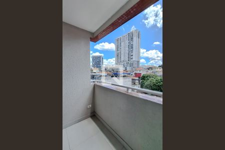 Varanda da Sala de apartamento para alugar com 2 quartos, 65m² em Vila Dom Pedro I, São Paulo