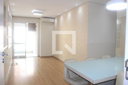 Sala de apartamento para alugar com 2 quartos, 75m² em Barcelona, São Caetano do Sul