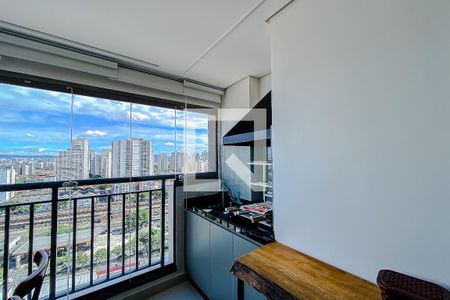 Varanda da Sala de apartamento à venda com 2 quartos, 65m² em Quarta Parada, São Paulo
