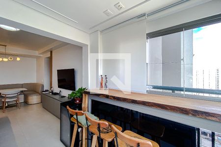 Varanda da Sala de apartamento à venda com 2 quartos, 65m² em Quarta Parada, São Paulo