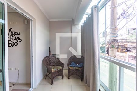 Varanda  de casa à venda com 3 quartos, 185m² em Taboão, Diadema