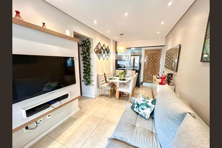 Sala de apartamento à venda com 2 quartos, 59m² em Vila Rosalia, Guarulhos