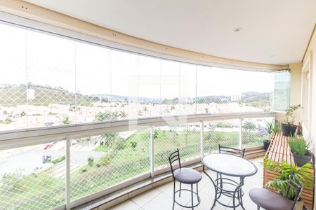Varanda de apartamento à venda com 3 quartos, 133m² em Tamboré, Santana de Parnaíba