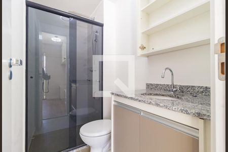 Banheiro de apartamento à venda com 1 quarto, 27m² em Mooca, São Paulo