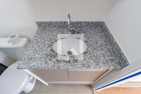 Detalhe - Banheiro de apartamento à venda com 1 quarto, 27m² em Mooca, São Paulo