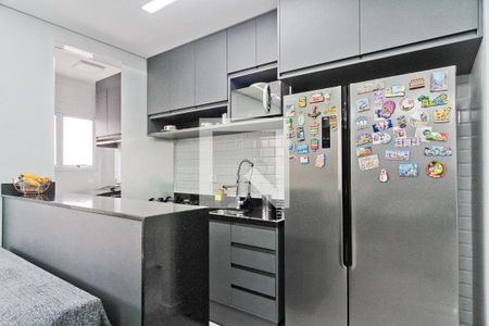 Cozinha de apartamento à venda com 2 quartos, 52m² em Vila Sao Vicente, São Paulo