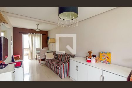 Sala  de casa de condomínio à venda com 3 quartos, 76m² em Vila Nova, Porto Alegre