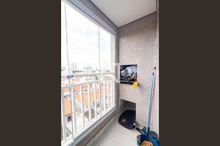 Sacada da Sala/Cozinha de apartamento à venda com 2 quartos, 38m² em Vila Santa Catarina, São Paulo