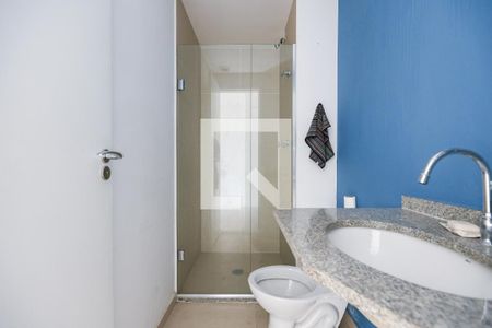 Banheiro de apartamento à venda com 1 quarto, 25m² em Vila Andrade, São Paulo
