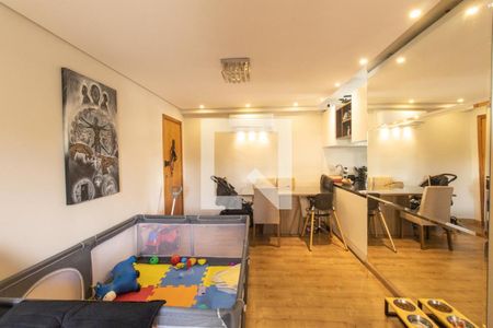 Sala de apartamento para alugar com 3 quartos, 75m² em Uberaba, Curitiba