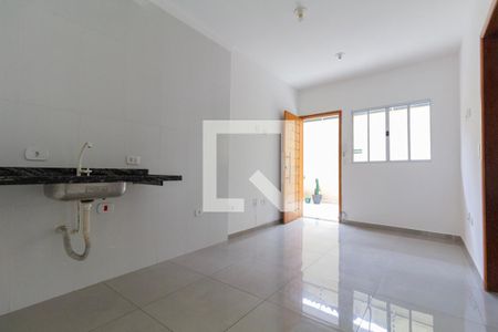 Sala e Cozinha de apartamento para alugar com 2 quartos, 38m² em Vila Sao Francisco, São Paulo