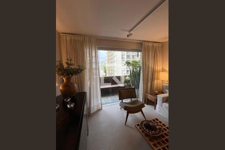 Sala de apartamento para alugar com 3 quartos, 218m² em Brooklin Novo, São Paulo