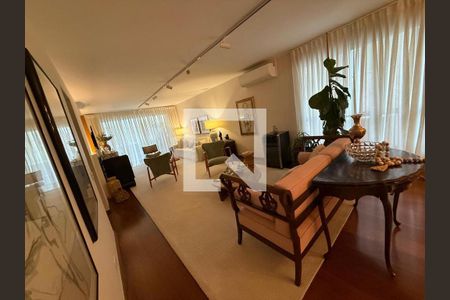 Sala de apartamento para alugar com 3 quartos, 218m² em Brooklin Novo, São Paulo