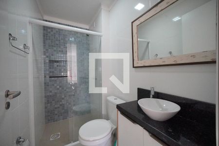 Banheiro da Suíte 1 de apartamento para alugar com 2 quartos, 75m² em Ingleses do Rio Vermelho, Florianópolis