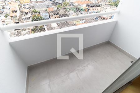 Varanda da Sala de apartamento à venda com 3 quartos, 63m² em Vila das Merces, São Paulo