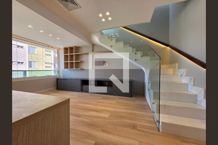 Sala de apartamento à venda com 4 quartos, 203m² em Funcionários, Belo Horizonte