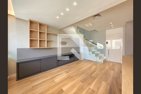 Sala  de apartamento à venda com 4 quartos, 203m² em Funcionários, Belo Horizonte