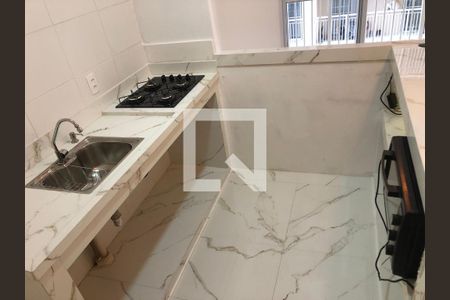 Cozinha de apartamento para alugar com 1 quarto, 37m² em Socorro, São Paulo