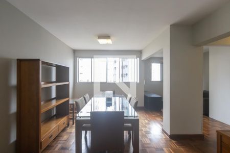 Sala de apartamento para alugar com 2 quartos, 73m² em Indianópolis, São Paulo