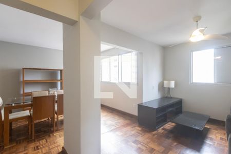 Sala de apartamento para alugar com 2 quartos, 73m² em Indianópolis, São Paulo