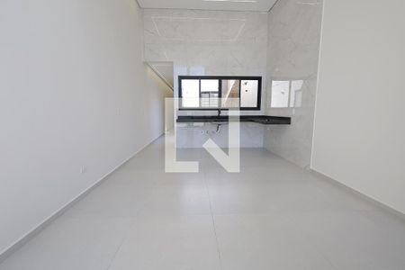 Sala e Cozinha de casa à venda com 3 quartos, 100m² em Vila Camilópolis, Santo André