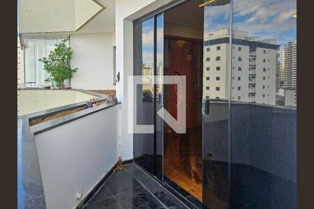 Varanda da Sala de apartamento à venda com 3 quartos, 135m² em Jardim, Santo André