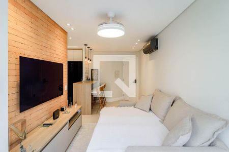 Sala de apartamento para alugar com 1 quarto, 37m² em Santo Amaro, São Paulo