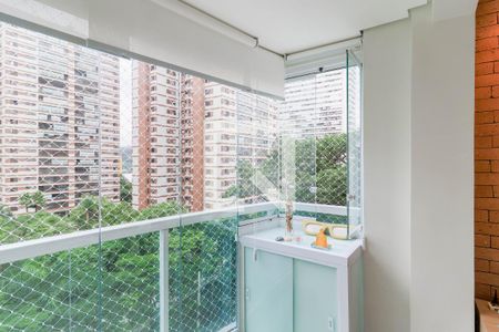 Varanda de apartamento para alugar com 1 quarto, 37m² em Santo Amaro, São Paulo
