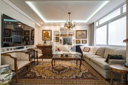 Sala/Cozinha de apartamento à venda com 3 quartos, 192m² em Cerqueira César, São Paulo