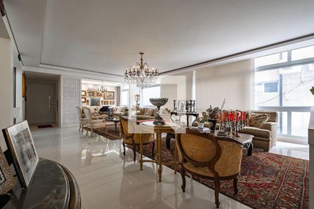 Sala/Cozinha de apartamento à venda com 3 quartos, 192m² em Cerqueira César, São Paulo