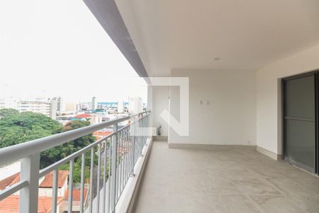 Varanda Gourmet  de apartamento para alugar com 3 quartos, 122m² em Tatuapé, São Paulo