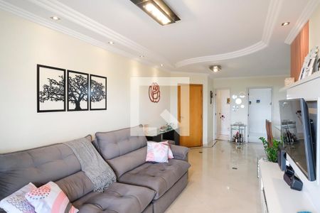 Sala de apartamento à venda com 3 quartos, 130m² em Vila Caminho do Mar, São Bernardo do Campo