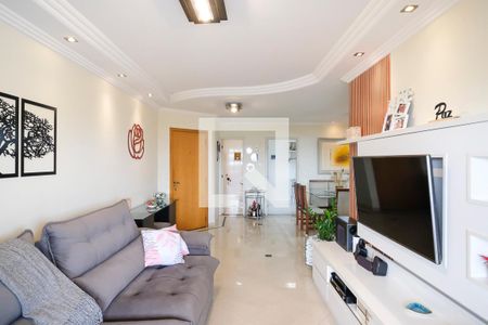 Sala de apartamento à venda com 3 quartos, 130m² em Vila Caminho do Mar, São Bernardo do Campo