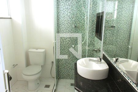 Banheiro de apartamento para alugar com 1 quarto, 68m² em José Menino, Santos