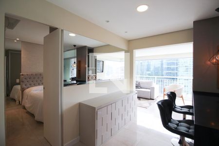 Sala de Jantar de apartamento para alugar com 1 quarto, 54m² em Vila Nova Conceição, São Paulo