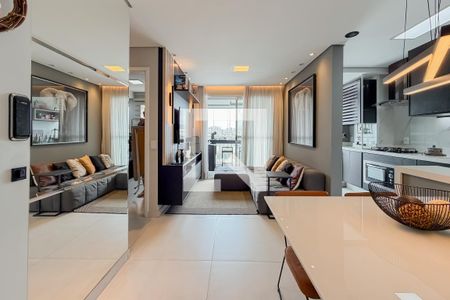 Sala de apartamento à venda com 2 quartos, 55m² em Vila Independencia, São Paulo