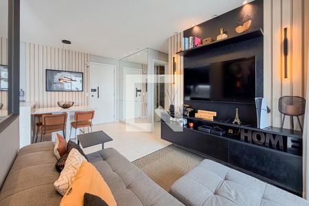 Sala de apartamento à venda com 2 quartos, 55m² em Vila Independencia, São Paulo