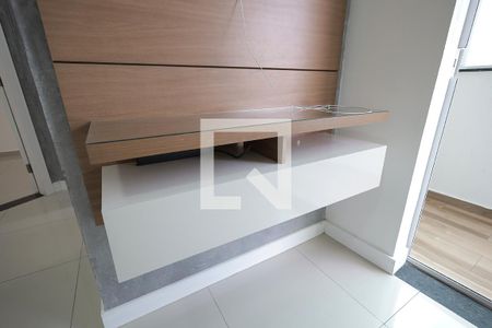 Sala de apartamento para alugar com 2 quartos, 78m² em Vila Cecilia Maria, Santo André