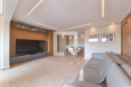 Sala de apartamento para alugar com 2 quartos, 103m² em Jardim Caravelas, São Paulo