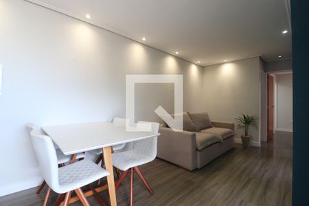 Sala de apartamento à venda com 2 quartos, 62m² em Parque Sao Vicente, Santo André