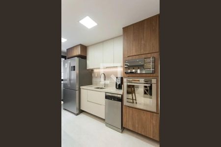 Cozinha de apartamento à venda com 2 quartos, 74m² em São Sebastião, Porto Alegre