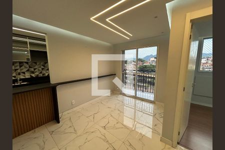 Sala de apartamento para alugar com 2 quartos, 47m² em Del Castilho, Rio de Janeiro