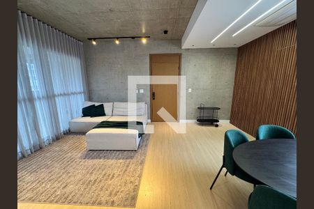 Sala de apartamento à venda com 2 quartos, 85m² em Jardim, Santo André
