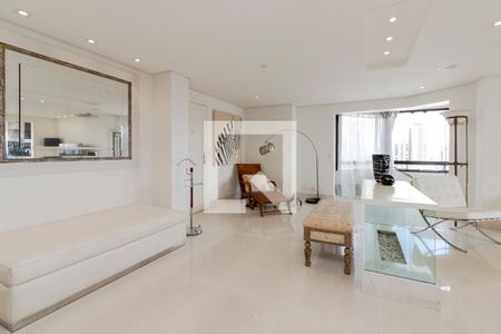 Sala de apartamento à venda com 3 quartos, 198m² em Campo Belo, São Paulo