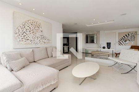 Sala de apartamento à venda com 3 quartos, 198m² em Campo Belo, São Paulo