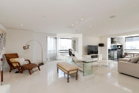 Sala de apartamento à venda com 3 quartos, 198m² em Campo Belo, São Paulo