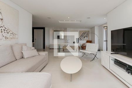 Sala de apartamento à venda com 3 quartos, 198m² em Campo Belo, São Paulo