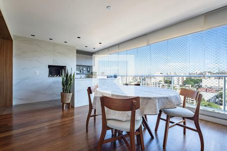Sala/Cozinha de apartamento à venda com 3 quartos, 121m² em Pinheiros, São Paulo