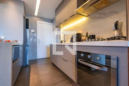 Sala/Cozinha de apartamento à venda com 3 quartos, 121m² em Pinheiros, São Paulo