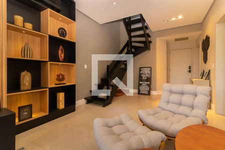 Sala  de apartamento para alugar com 2 quartos, 182m² em Auxiliadora, Porto Alegre